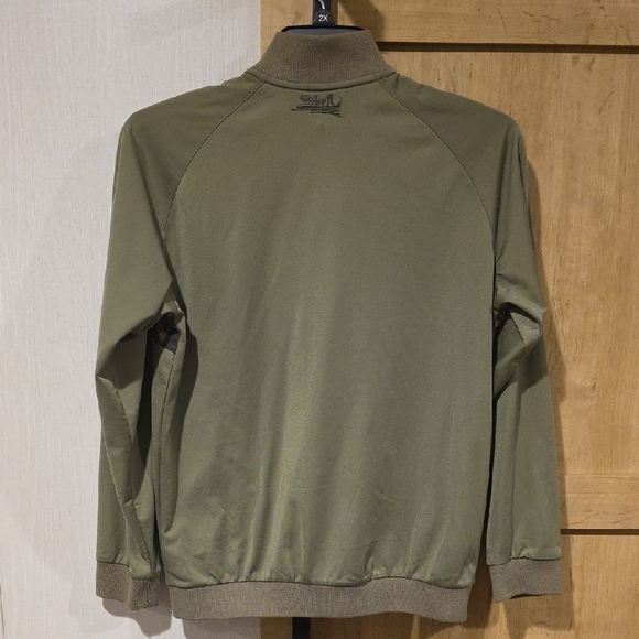 (J34) Quiksilver Men's Green Jacket - Picture 6 of 7